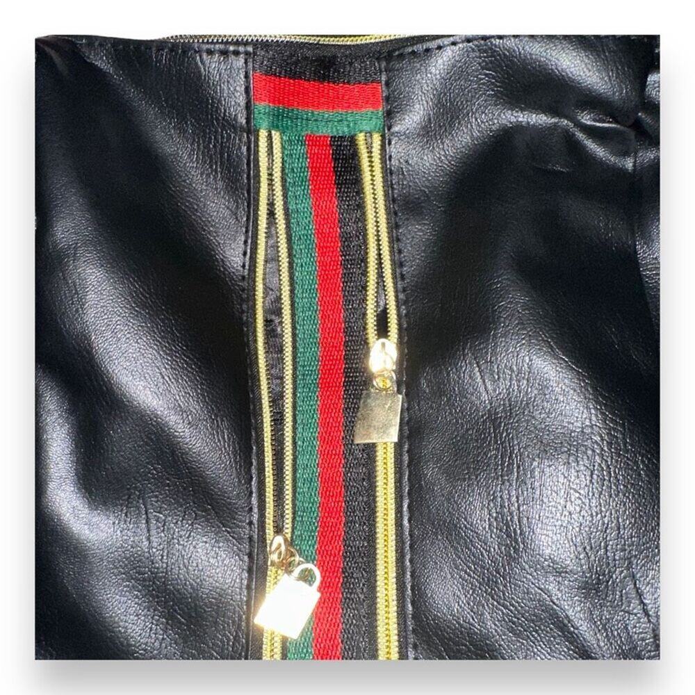 Luxury Zippered Pockets Mini Backpack Unisex OS - Preppy Streetwear Skater NWT - Picture 7 of 8